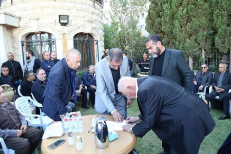 والصلح خير .. اتمام الصلح في عائلة حكروش بكفركنا